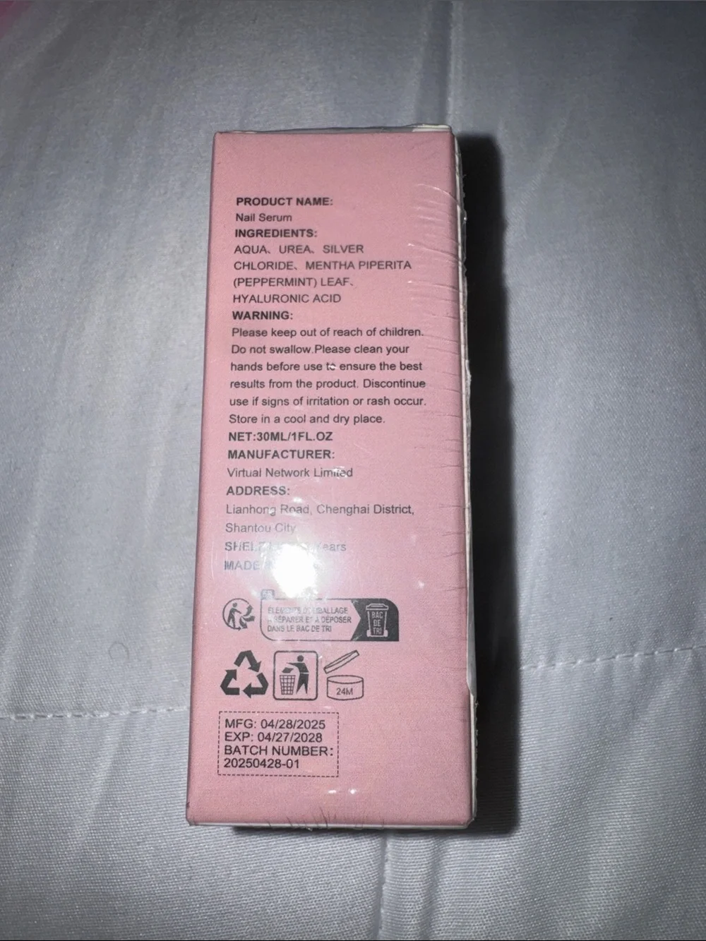 Ultragrow Nail Serum - Pink